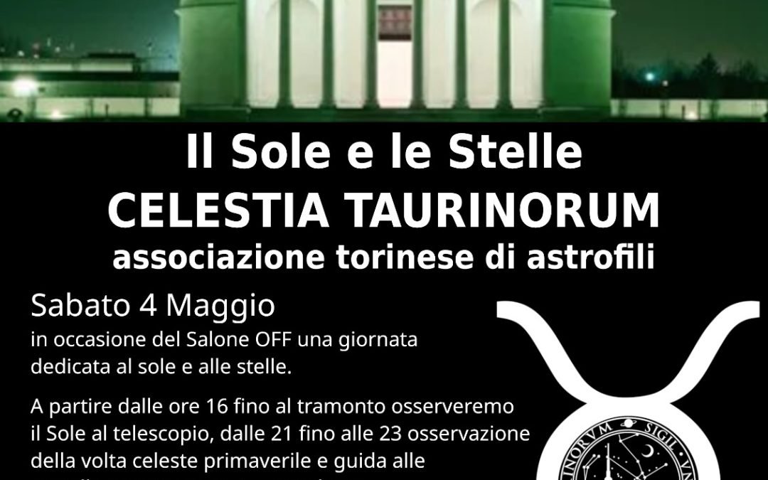 Osservazione solare e cielo stellare – Salone OFF