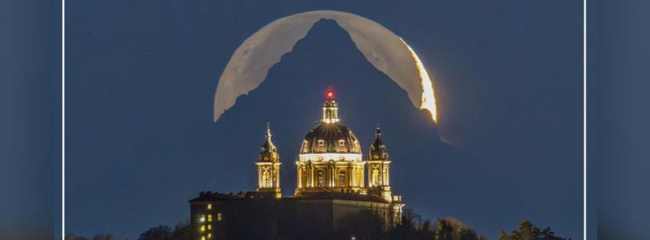 SELENE- Osservazione al chiaro di Luna