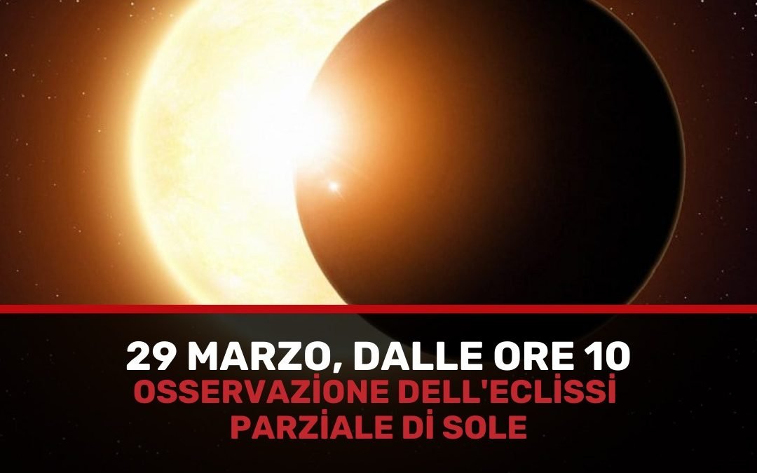 Osservazione dell’eclissi parziale di Sole
